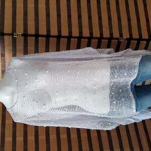 Pretty Woman sheer netting top